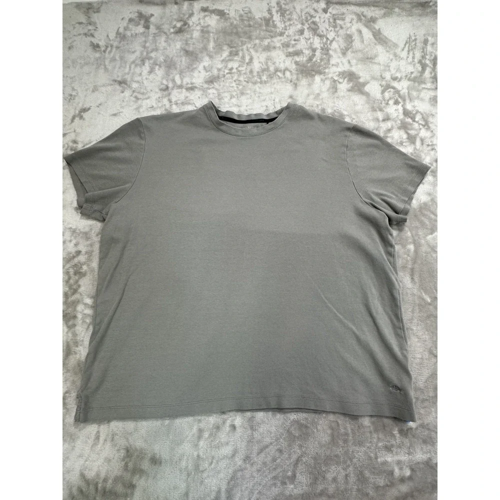 Banana Republic Men's Luxe Touch Performance Tee Cotton Gray Size 2XL T-Shirt‎